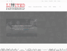 Tablet Screenshot of limitedpartnershipmovie.com